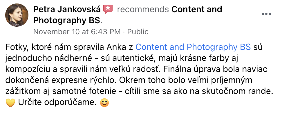 fotograf Bratislava recenzie
